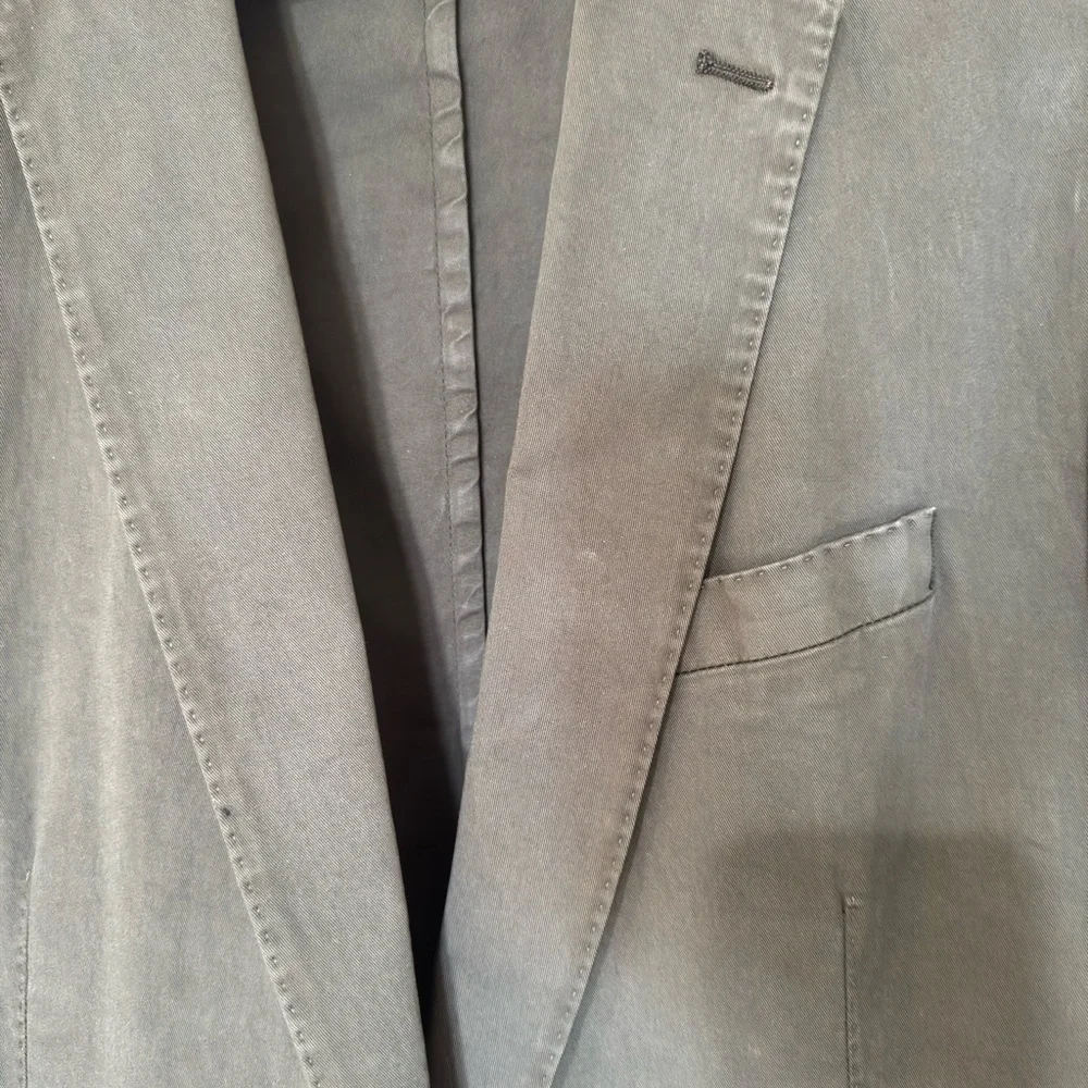 Hugo Boss Mens Khaki Classic Blazer In Large